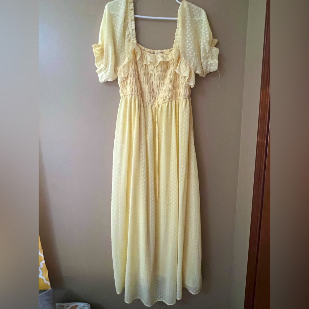 Indigo. Rose Flowy Dress